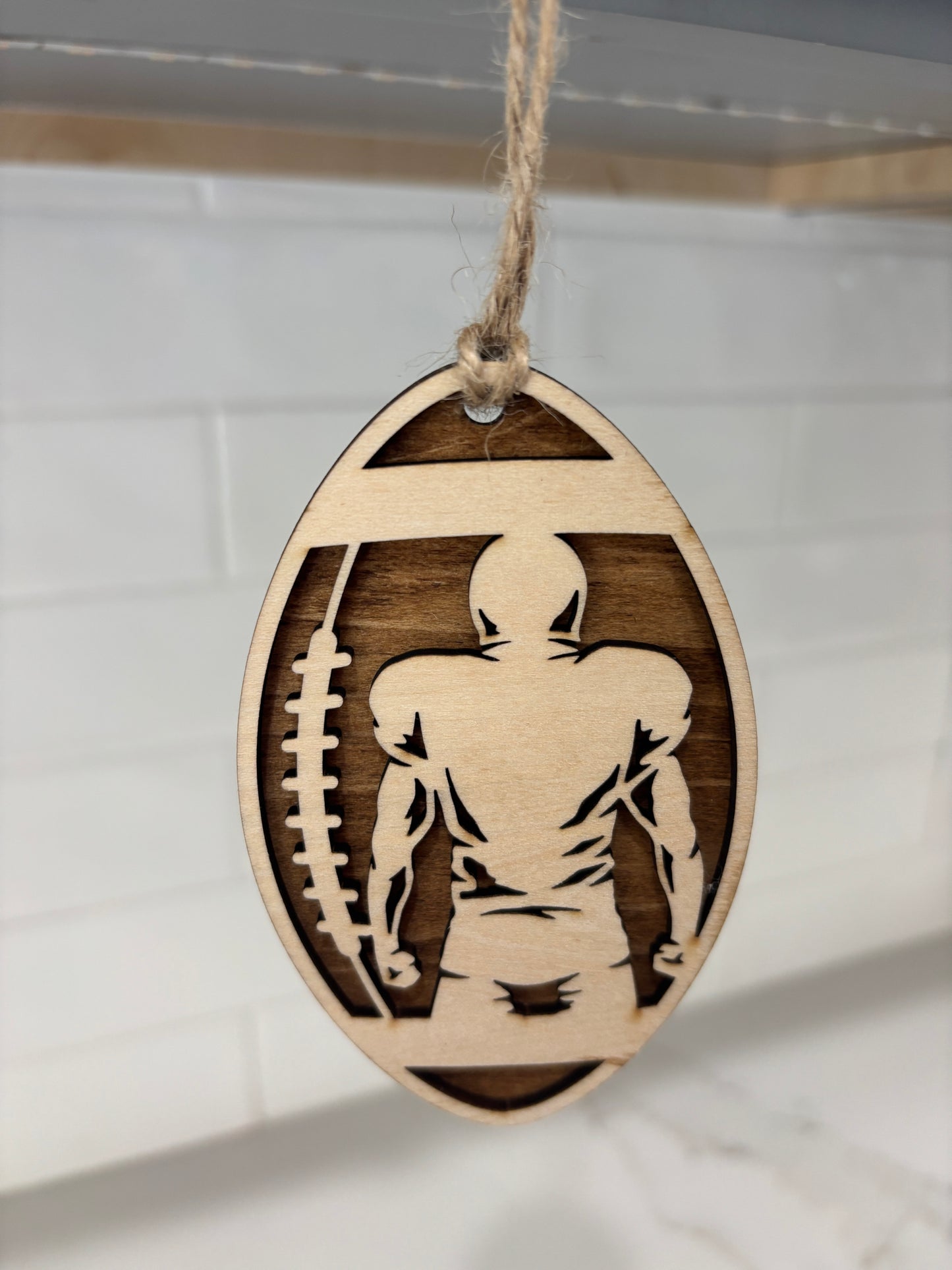 Customized sports ornament