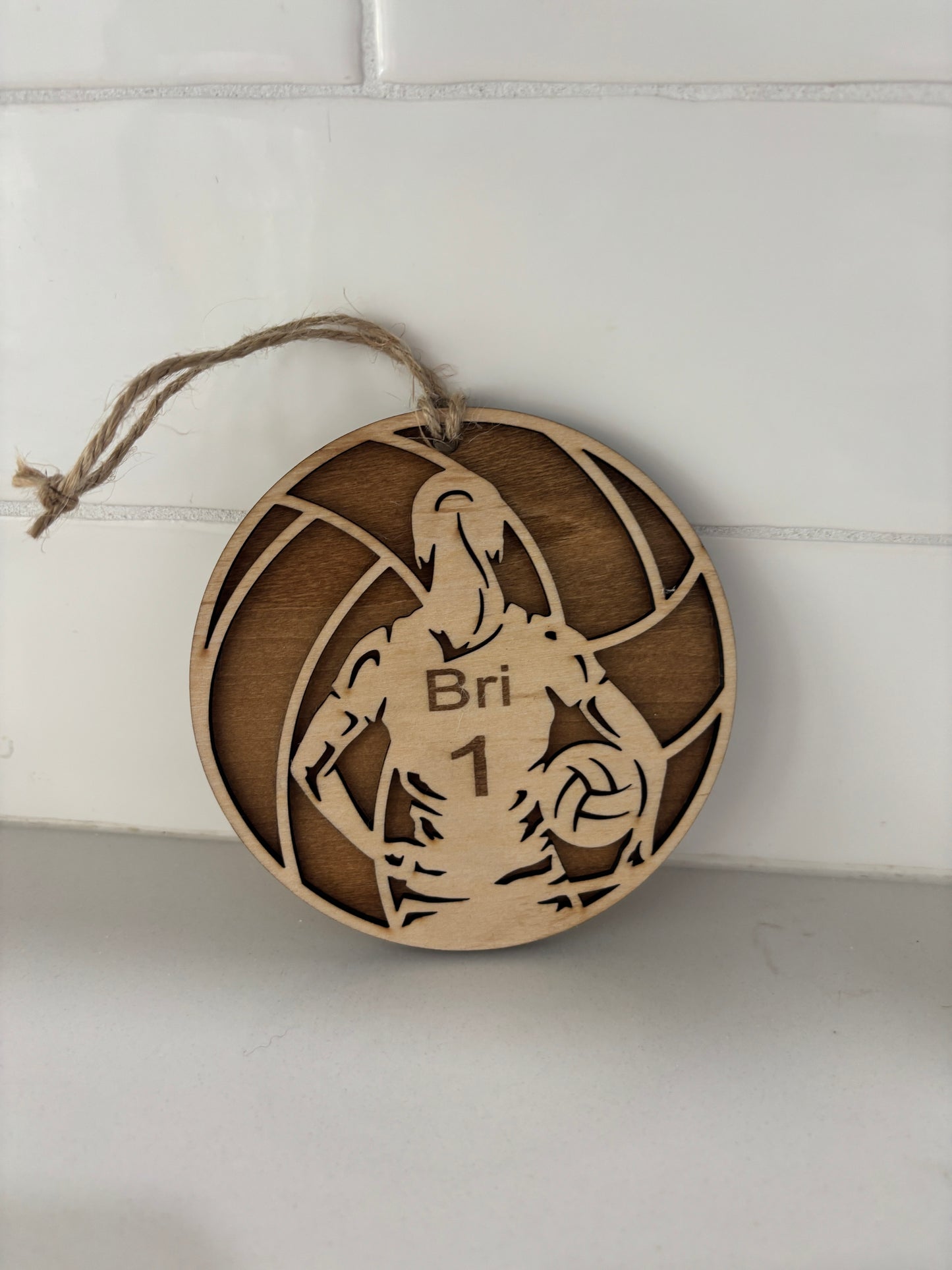 Customized sports ornament