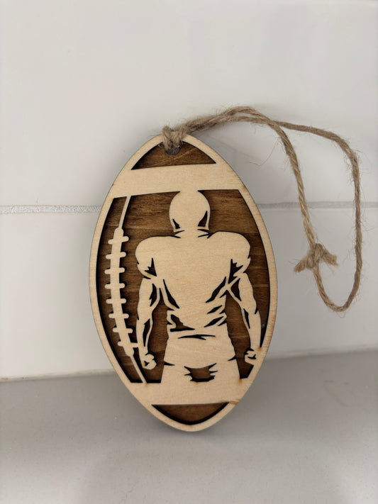 Customized sports ornament