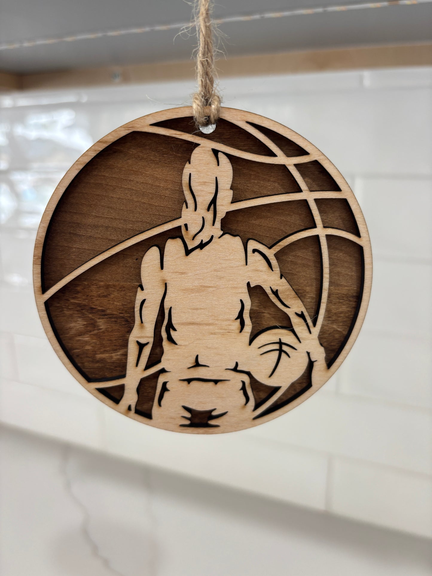 Customized sports ornament