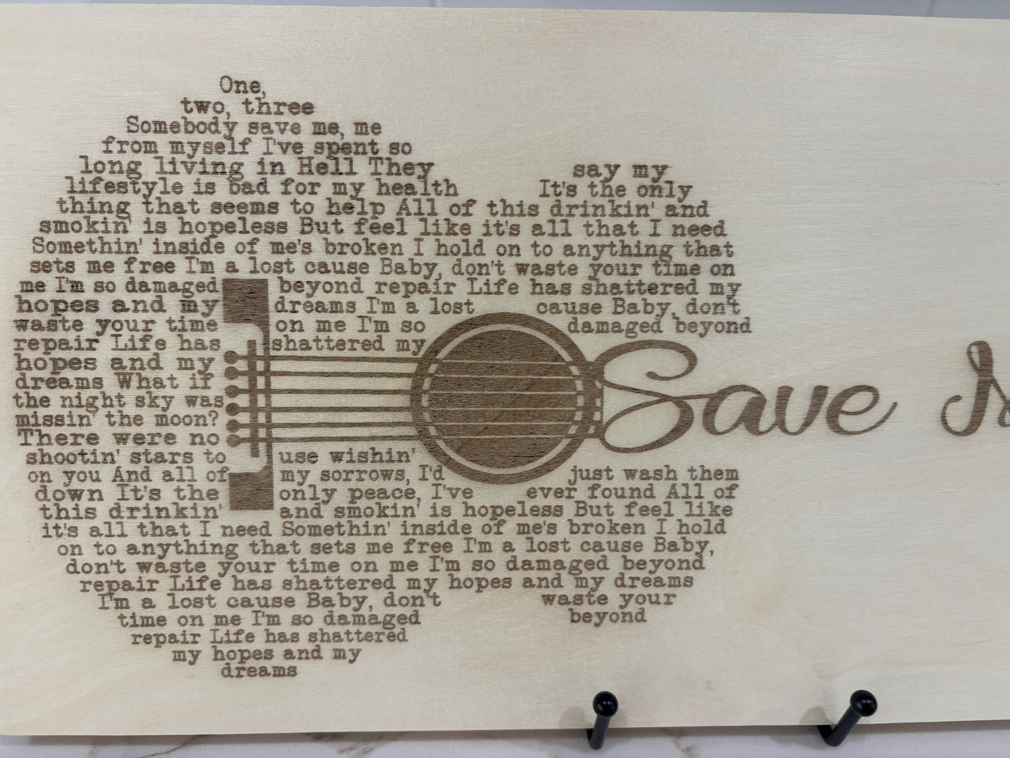 Jelly Roll Laser Engraved Signs